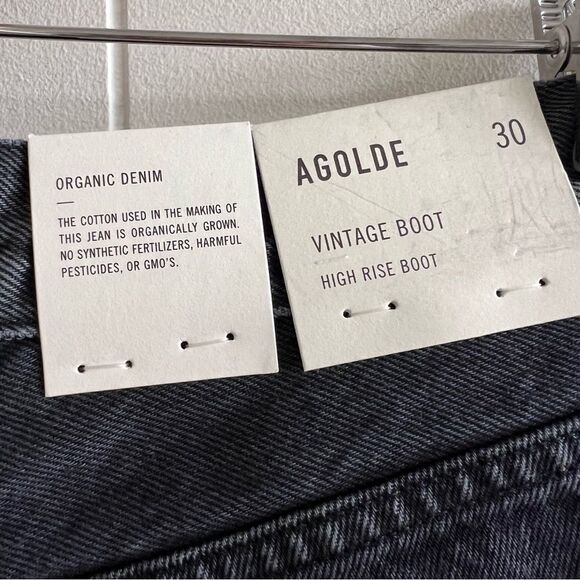 Agolde High Rise Vintage Boot in Percolate NWT - Picture 6 of 15
